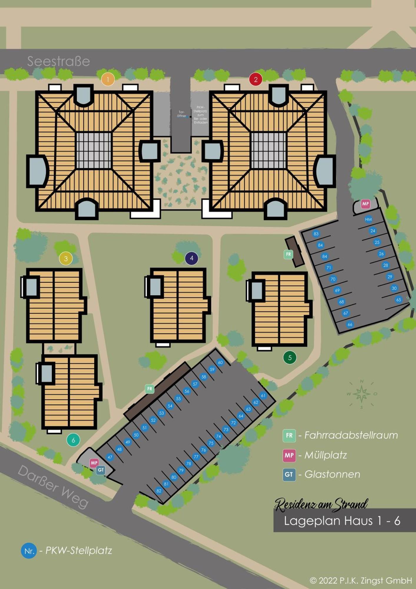 Residenz Am Strand Wohnung 2-29 Zingst Luaran gambar